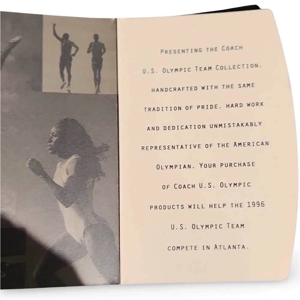 NWT 𝑅𝑎𝑟𝑒 𝑉𝑖𝑛𝑡𝑎𝑔𝑒 Coach | 1996 US Olympic Team Collection Keyfob - Picture 4 of 10